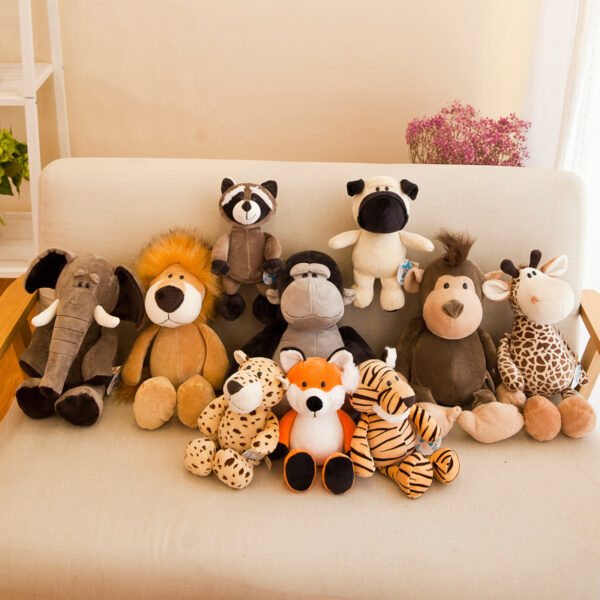 Jungle animal plush toys - Image 3