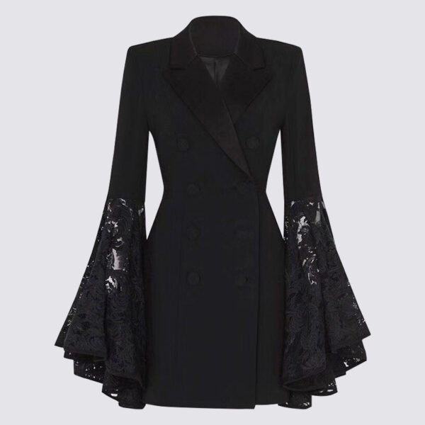 Black Suit Jacket For Women - Image 4