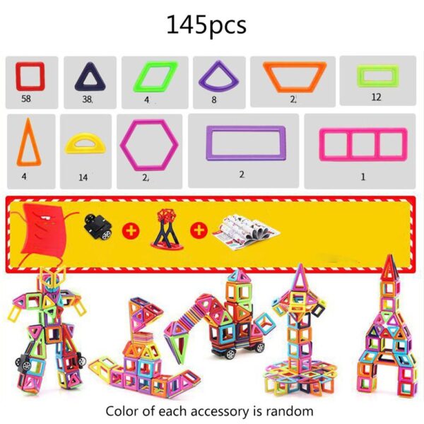 Magnetic building block toys - Image 8