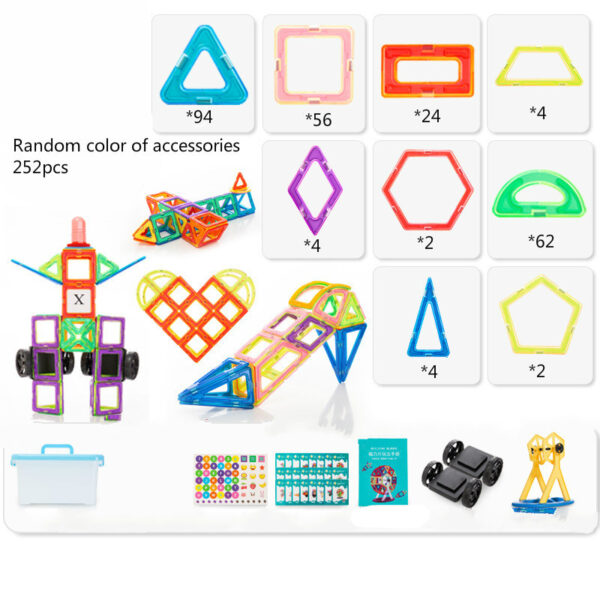 Magnetic building block toys - Image 6