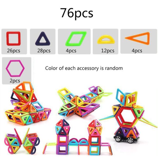 Magnetic building block toys - Image 10