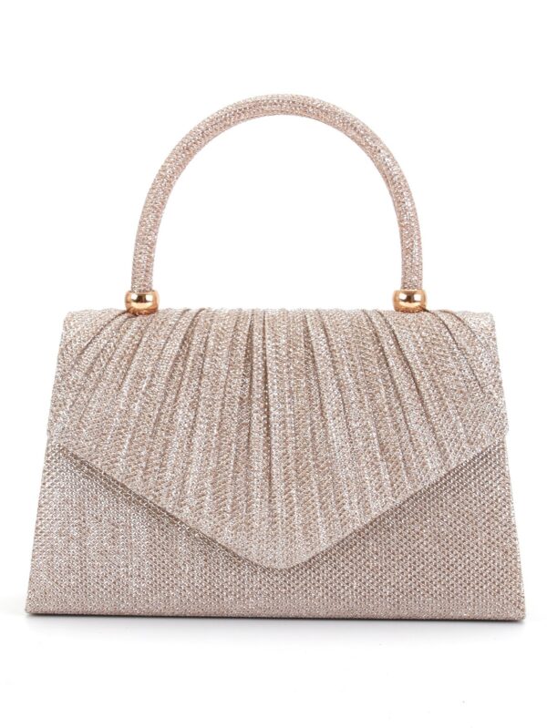 Pure Color Sequins Simple And Portable Women's Exquisite All-match Bag - Image 5