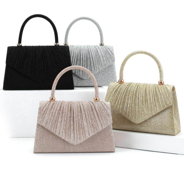 Pure Color Sequins Simple And Portable Women's Exquisite All-match Bag