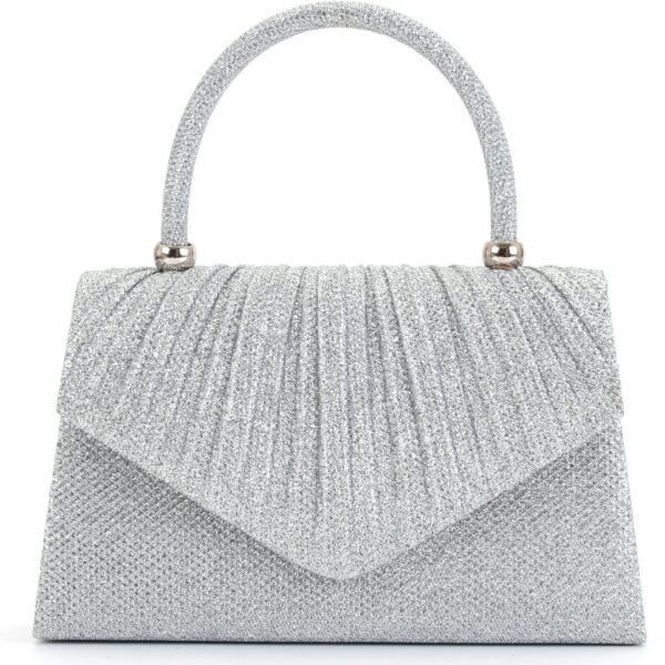 Pure Color Sequins Simple And Portable Women's Exquisite All-match Bag - Image 8