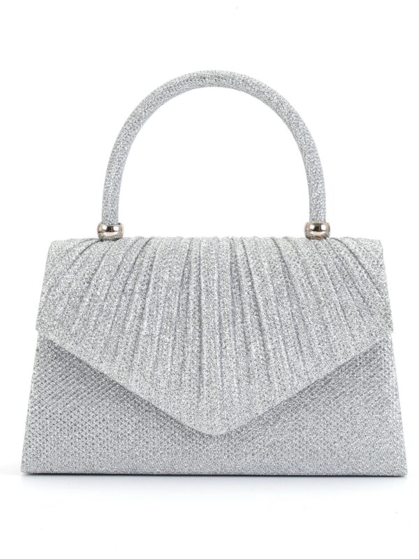 Pure Color Sequins Simple And Portable Women's Exquisite All-match Bag - Image 2