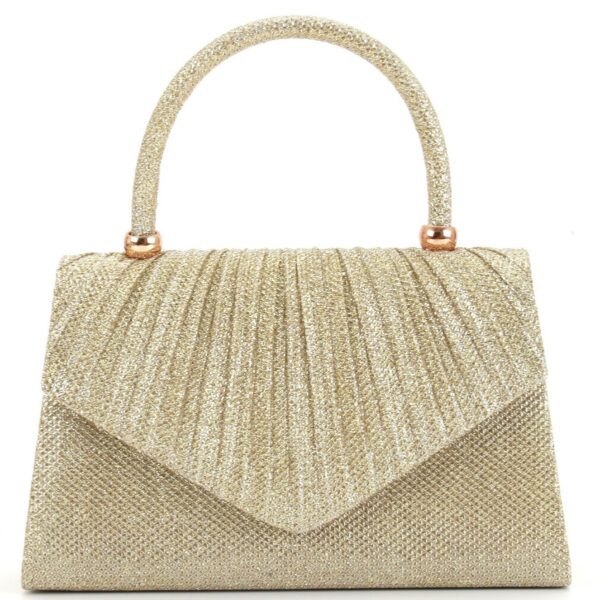 Pure Color Sequins Simple And Portable Women's Exquisite All-match Bag - Image 3