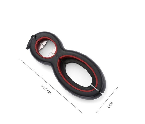 Multifunctional Easy Opener Six in One Bottle Can Opener - Image 4