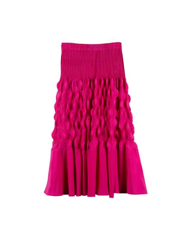 Niche Design Slimming Graceful Pleated Skirt - Image 4