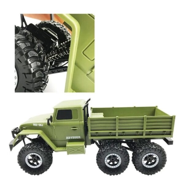 Best Seller Remote Control Military Truck - Image 7