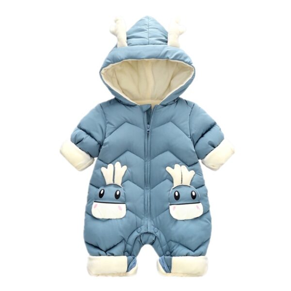 Baby winter romper - Image 3