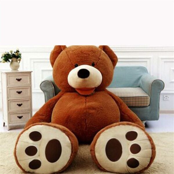 Giant Teddy Bear Plush Toy Huge  Soft Toys  Leather Shell - Image 3