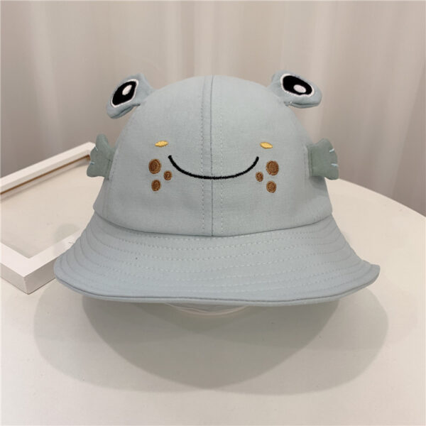 New Products Kitten And Frog Sun Hat Small Pot Hat Baby Hat - Image 6