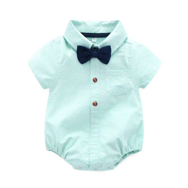 Climbing Clothes For Boys Gentlemen Romper Infant Clothes - Image 4