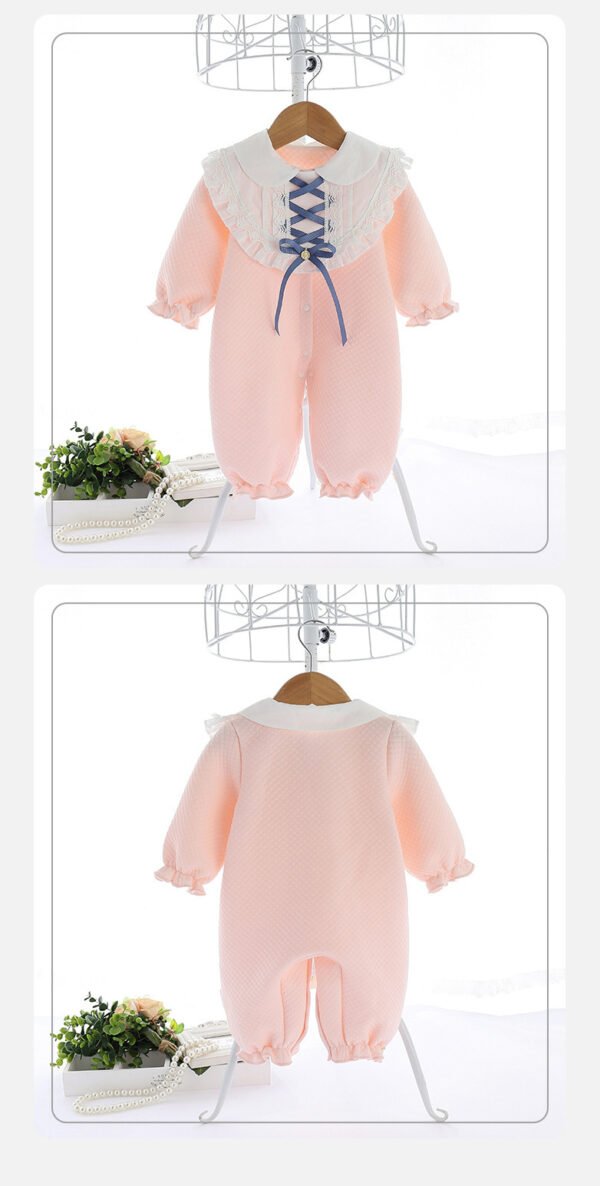 Baby Onesies, Air Cotton Baby Thickened Warm Baby Romper Romper - Image 5