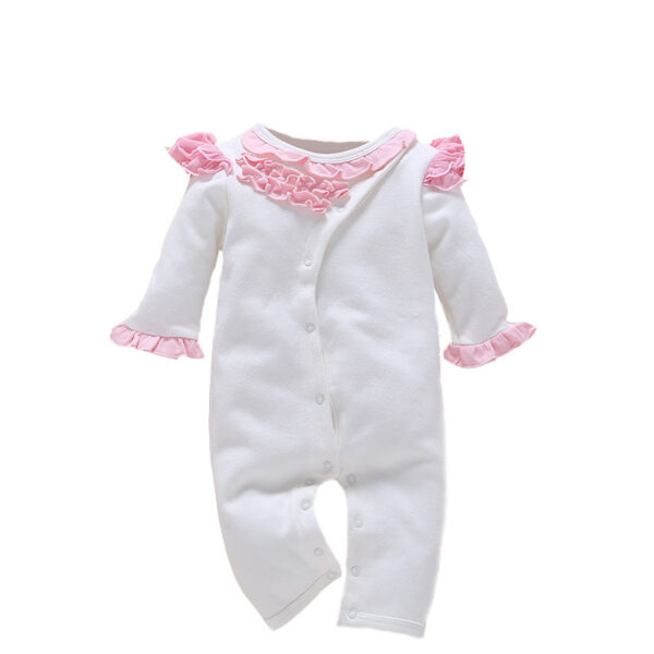 one-year-old baby wears newborn baby clothing romper jumpsuit - Image 3