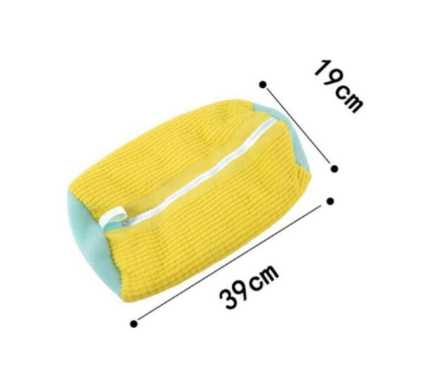 Shoes Laundry Bag Shoe Wash Bag For Washing Machine Reusable Zipper Shoe Washing Bag Sneaker Tennis Shoe Cleaner Kit Remove Dirt - Image 2