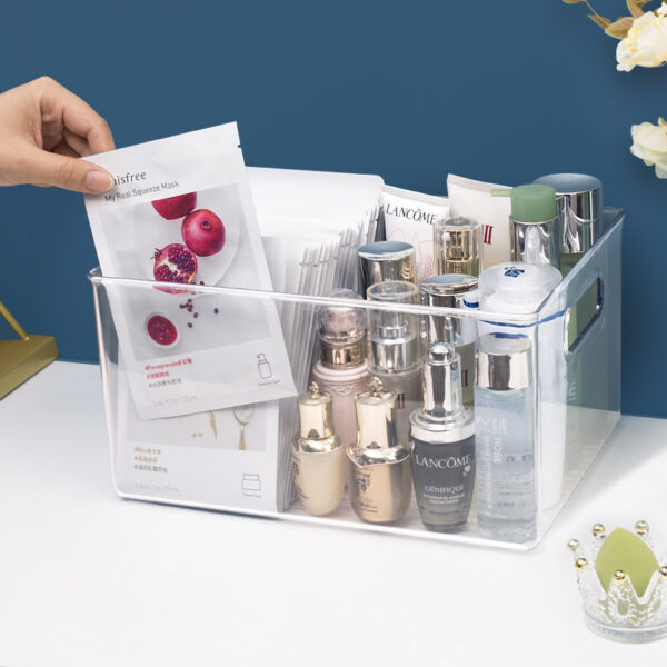 Transparent skin care product storage box - Image 2