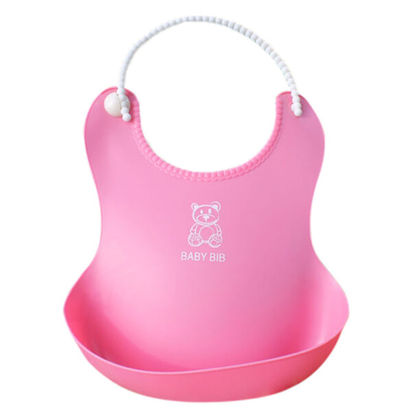 Kid Infant Bibs Baby Soft Silicone Bib - Image 9