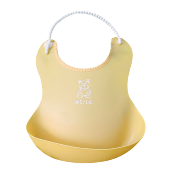 Kid Infant Bibs Baby Soft Silicone Bib - Image 3