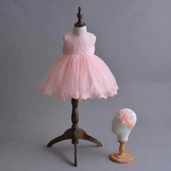 New Winter Dress Dress Baby Baby Full Moon Princess Skirt Dress Girls Lotus - Image 3