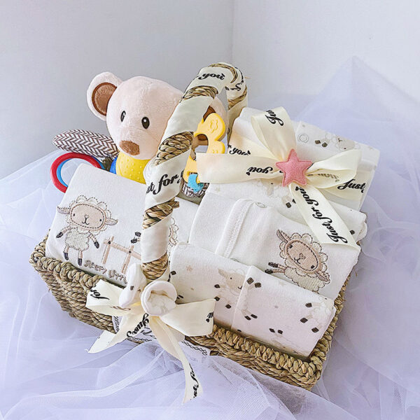 Newborn Boy Baby Clothes Set Gift Box Autumn And Winter - Image 2