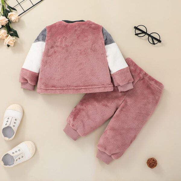 Baby Casual Baby Sweater Suit Clothing Pullover Two-piece Suit - Image 3