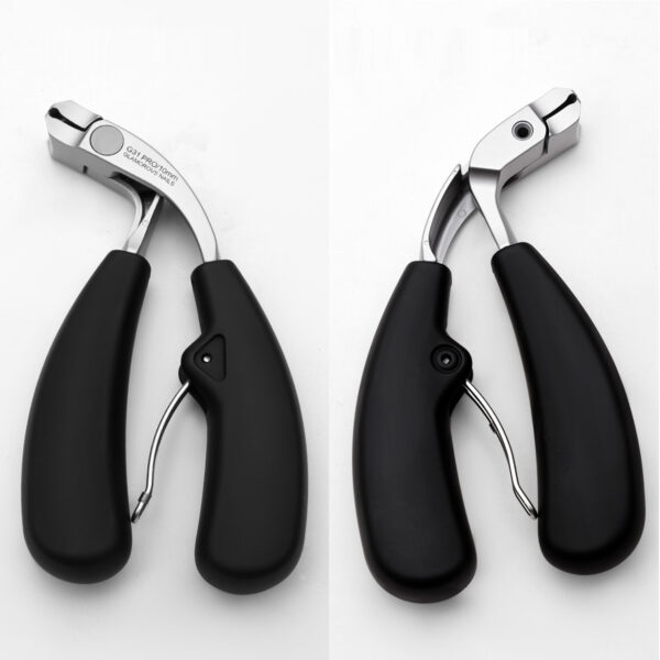 Anti-splash Bevel Elbow Nail Clippers Large Opening Secondary Blade Nail Clippers Pruning - Image 2