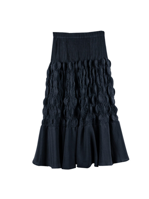 Niche Design Slimming Graceful Pleated Skirt - Image 2