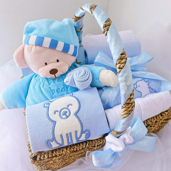 Newborn Boy Baby Clothes Set Gift Box Autumn And Winter - Image 3