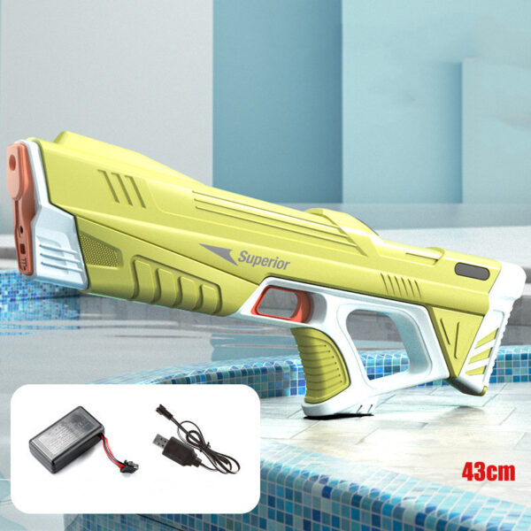 Summer Full Automatic Electric Water Gun Toy Induction Water Absorbing High-Tech Burst Water Gun Beach Outdoor Water Fight Toys - Image 2