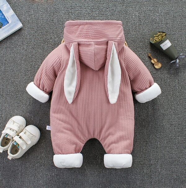 Autumn Winter Coat Jumpsuit Baby Clothing Newborn Snowsuit Boy Warm Romper Down Cotton Jackets Girl Snow clothes Bodysuit - Image 5