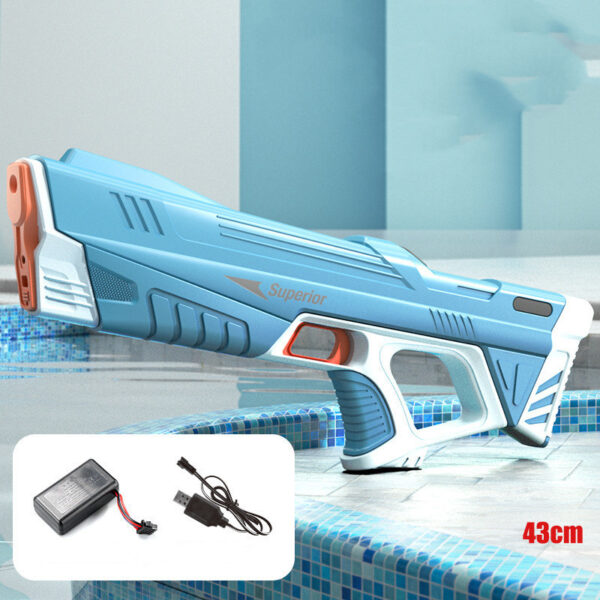 Summer Full Automatic Electric Water Gun Toy Induction Water Absorbing High-Tech Burst Water Gun Beach Outdoor Water Fight Toys - Image 4