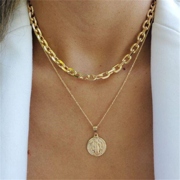 Women's Simple Fashion Multi-layer Necklace - Image 8