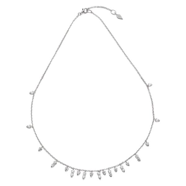 Fashion Tassel High Carbon Diamond Women's Necklace - Image 3