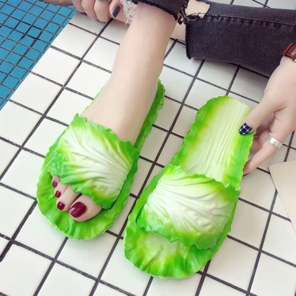 Fashion Creative Cabbage Slippers For Women - Image 7