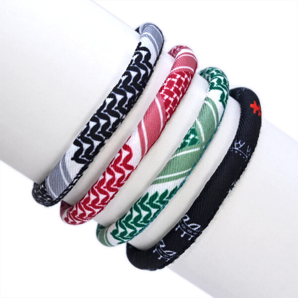 Arabic Scarf Style Woven Bracelet