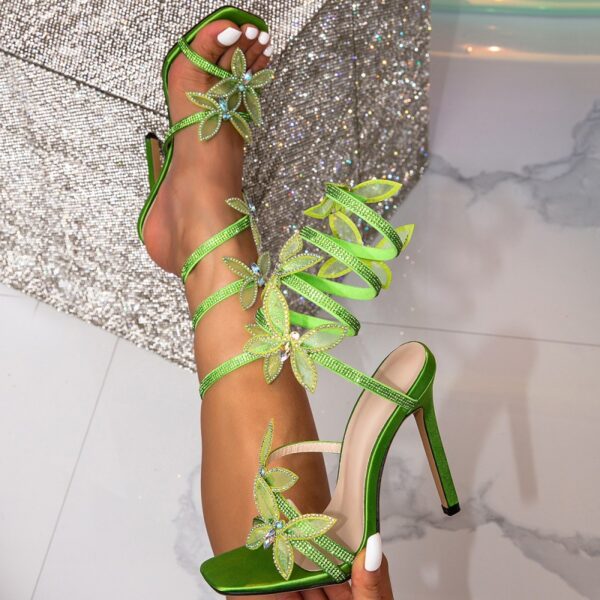 Fashion Personality Bow Stiletto Sandals - Image 4