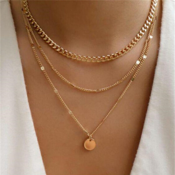 Women's Simple Fashion Multi-layer Necklace - Image 9