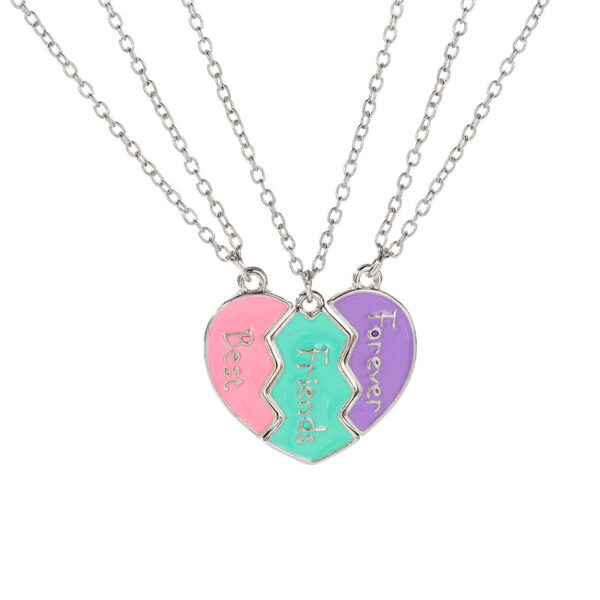 Creative Fashion New Letter Good Friend Necklace - Image 6