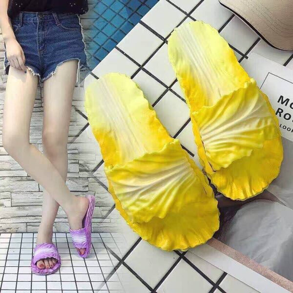 Fashion Creative Cabbage Slippers For Women - Image 4