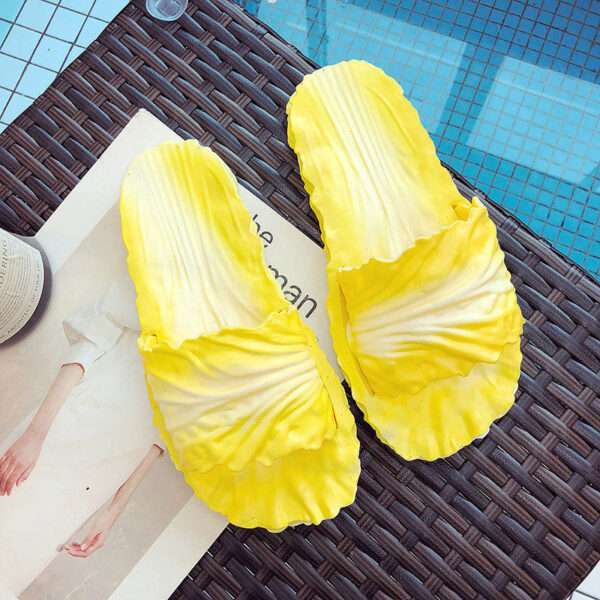 Fashion Creative Cabbage Slippers For Women - Image 3