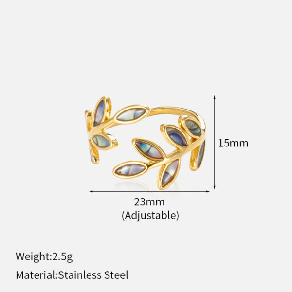 Design Style Girls' Stainless Steel Ring - Image 2