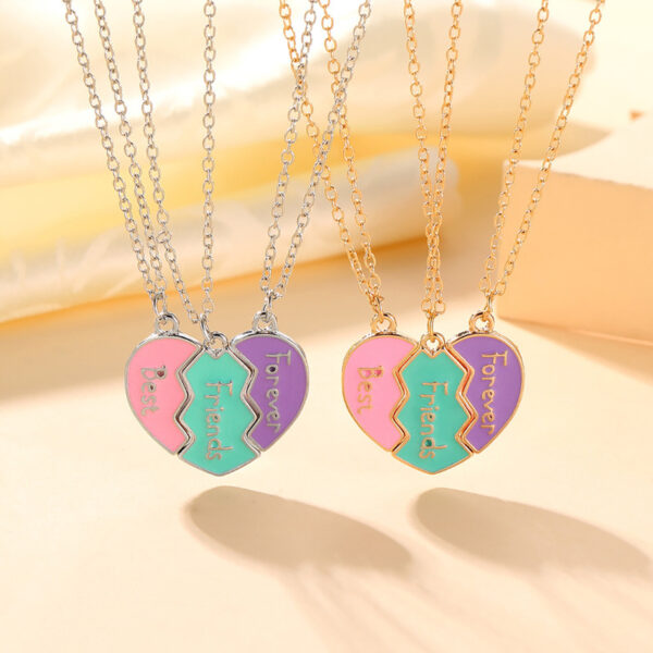 Creative Fashion New Letter Good Friend Necklace