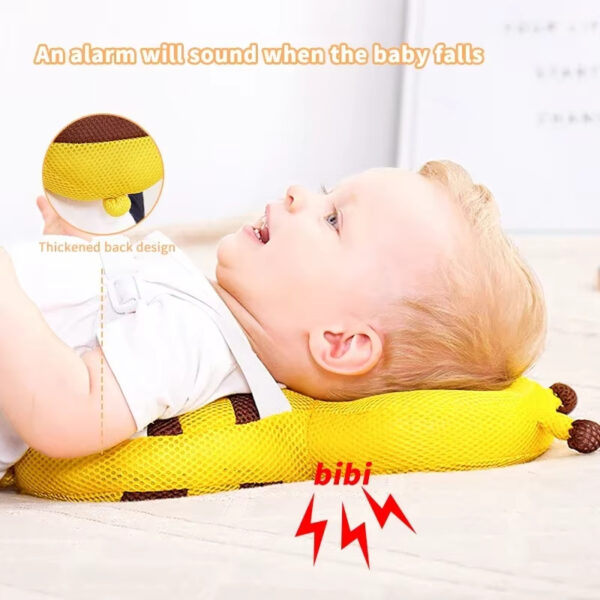 Head Back Protector Baby Protect Pillow Learn Walk Headgear Prevent Injured Safety Pad Prevention Fall Cartoon Bee Kids Pillows - Image 2