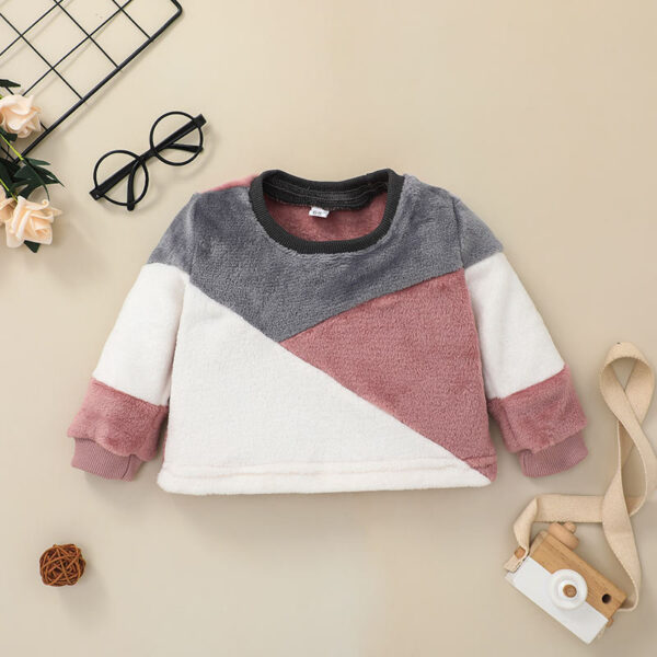 Baby Casual Baby Sweater Suit Clothing Pullover Two-piece Suit - Image 2