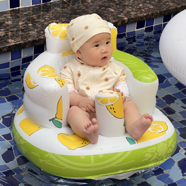 Portable Inflatable Baby Dining Chair For Bathing And Swimming - Image 9