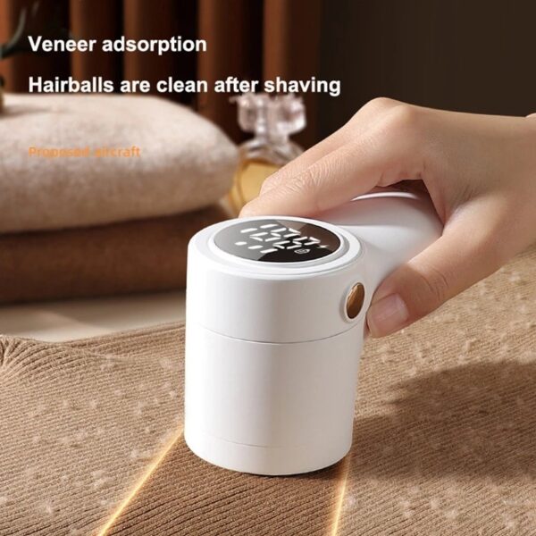 New Lint Remover Electric Hairball Trimmer Smart LED Digital Display Fabric USB Charging Portable Professional Fast Household - Image 7