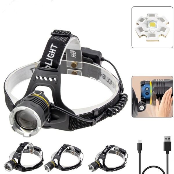 Strong Distant Super Bright Induction Headlamp - Image 4