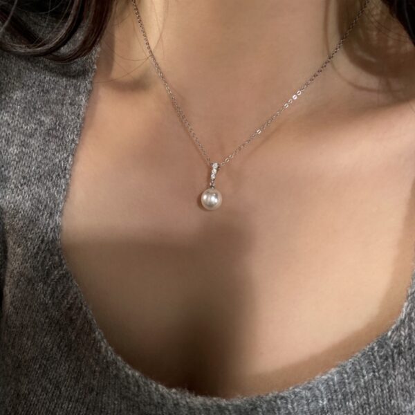 Simple Personalized All-match A Pearl Necklace For Women - Image 3