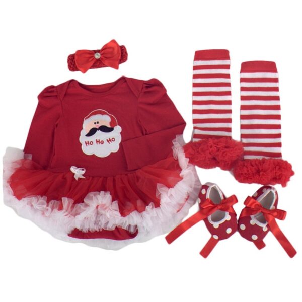 Four-piece Christmas Gift Newborn Clothing Set Baby - Image 2